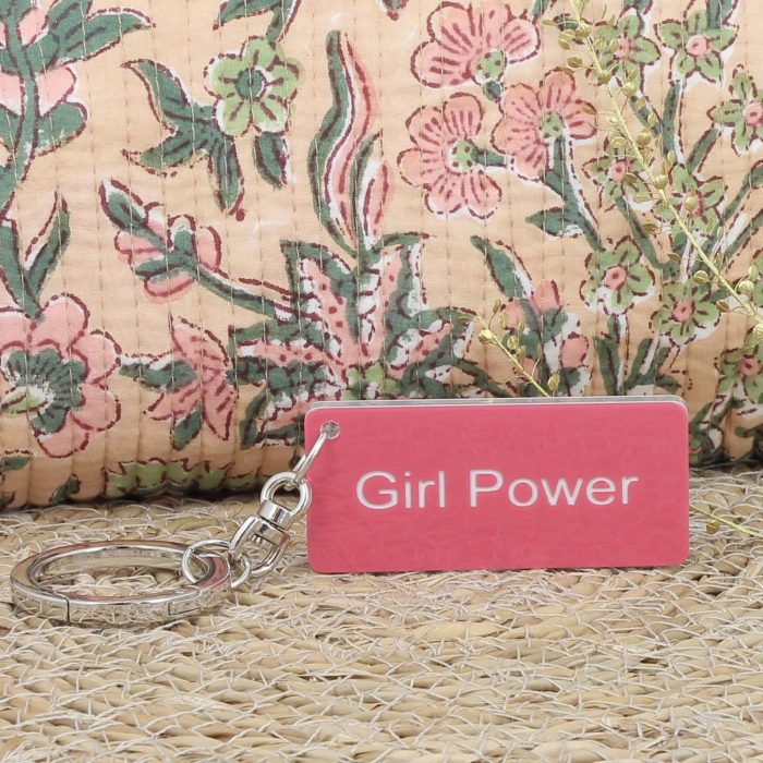 porte-clé girl power