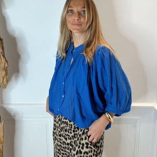 chemise riley bleu outremesure