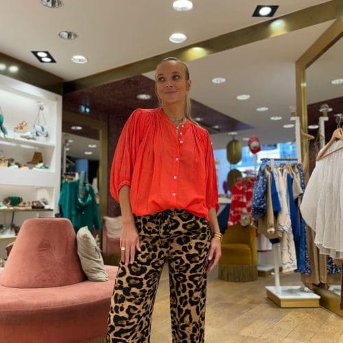 chemise riley rouge outremesure