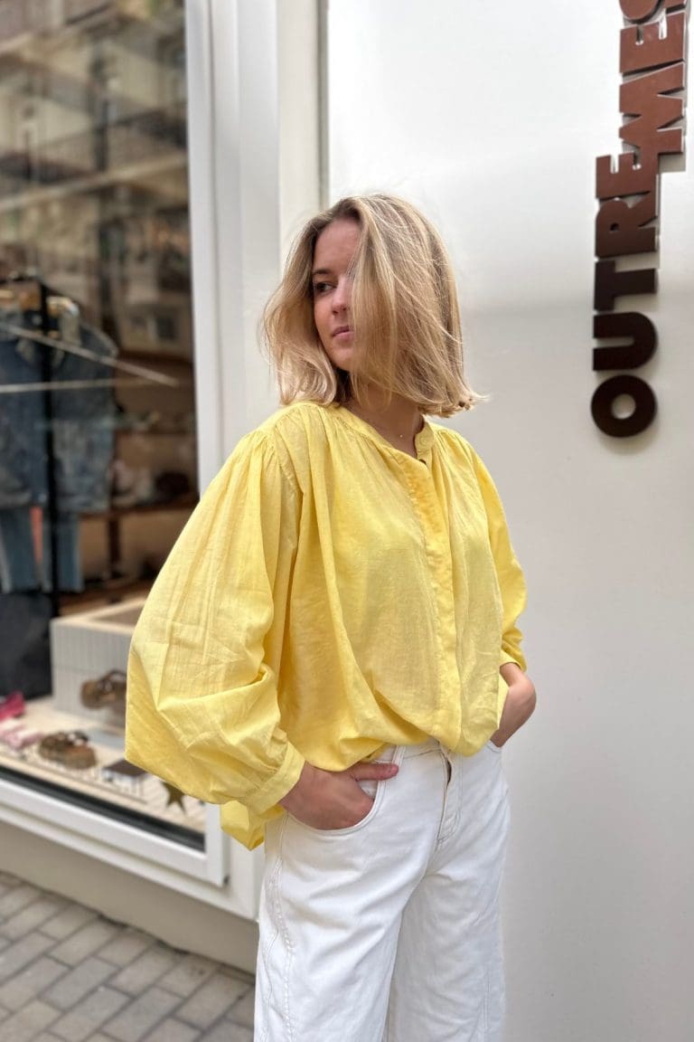 blouse mila e25 jaune outremesure