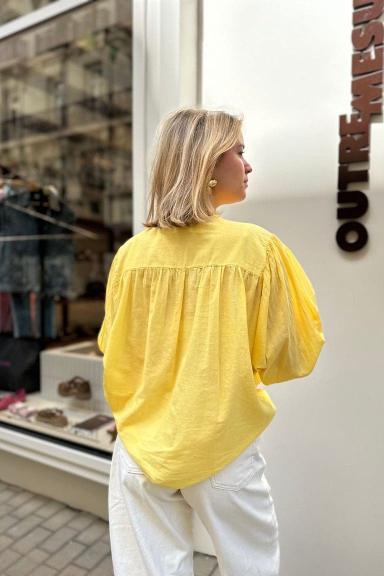 blouse mila e25 jaune outremesure