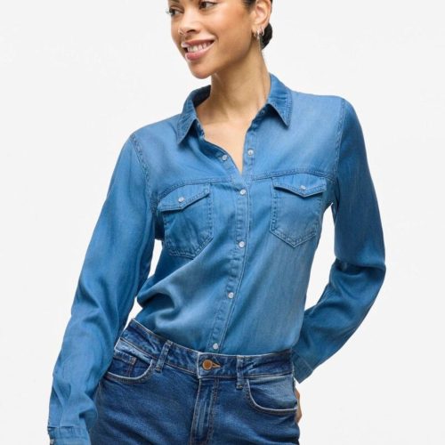 chemise vibista. bleu vila