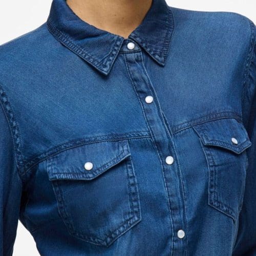 chemise vibista. bleu vila