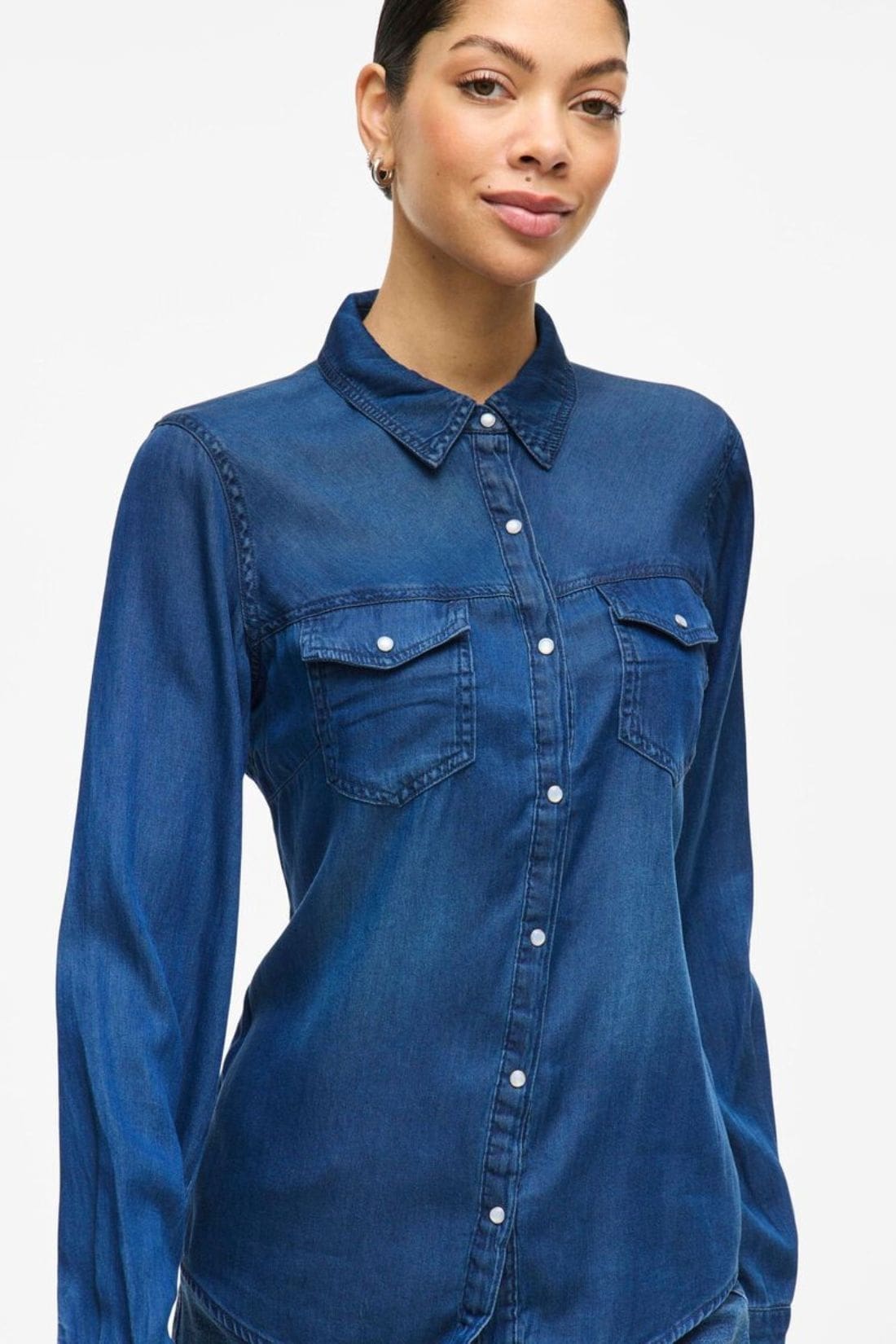 chemise vibista. bleu vila