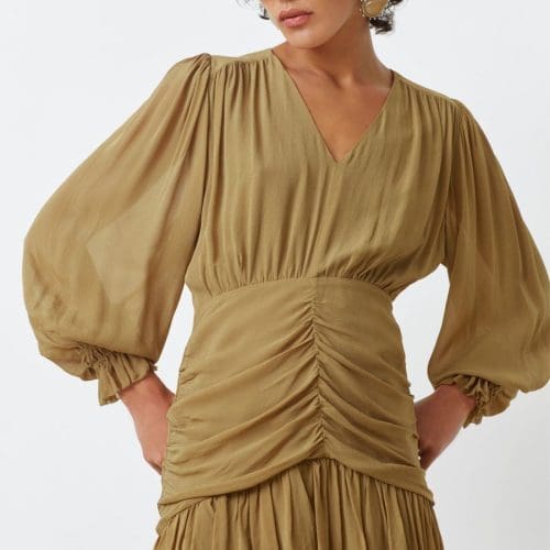 robe clelia kaki suncoo