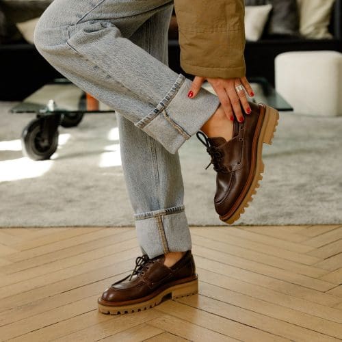 mocassin 9050 h2526 marron billi bi