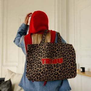 cabas tribu léopard outremesure