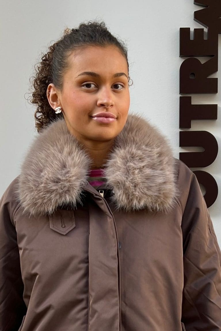 blouson brune h26