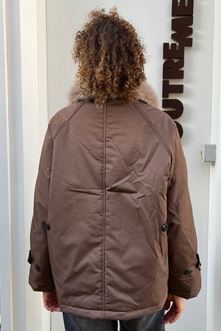 blouson brune h26
