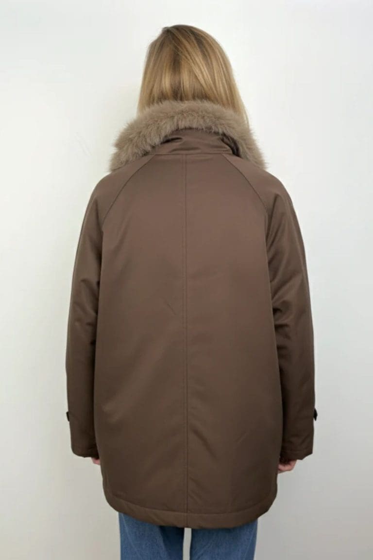 blouson brune h26