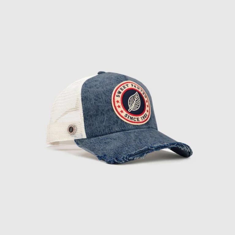 cap home run denim bleu sweet pants