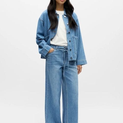 jean objrosie bleu object