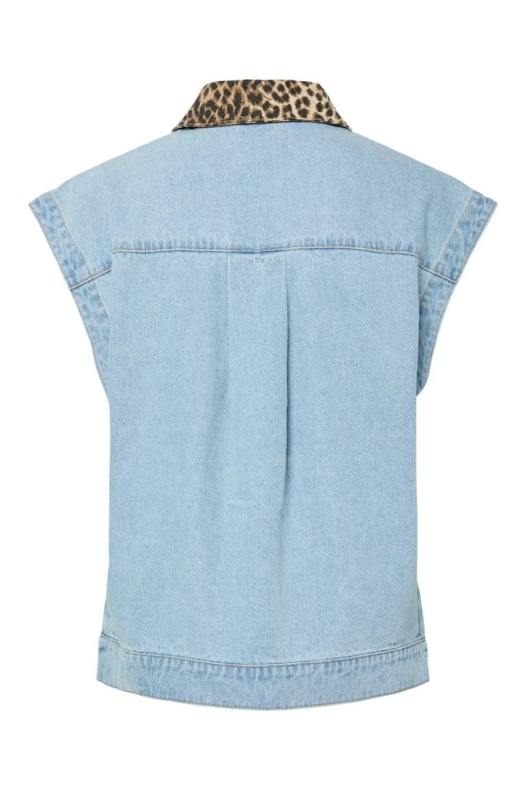 veste pcbreia e26 bleu pieces