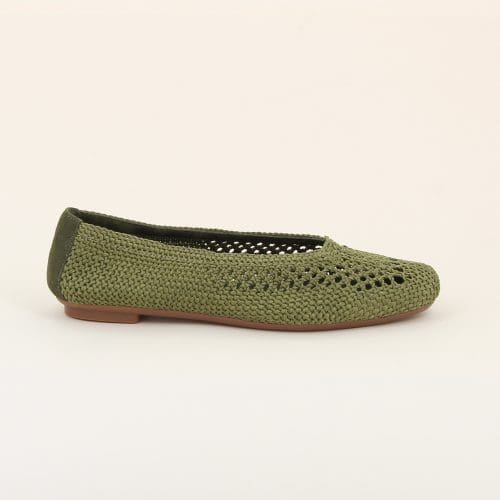 ballerine hanaba e26 vert Reqins
