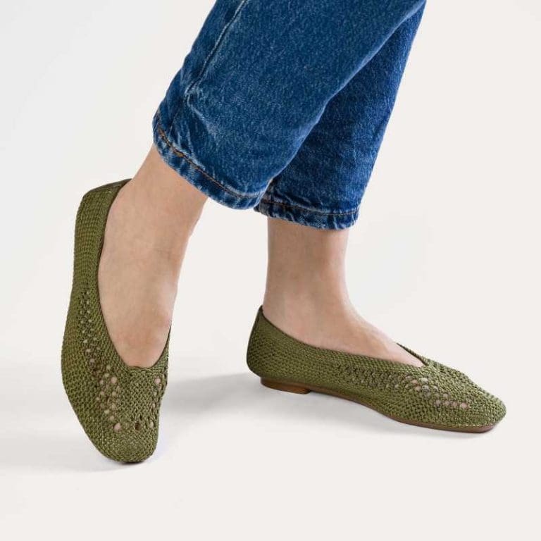 ballerine habana e26 vert Reqins