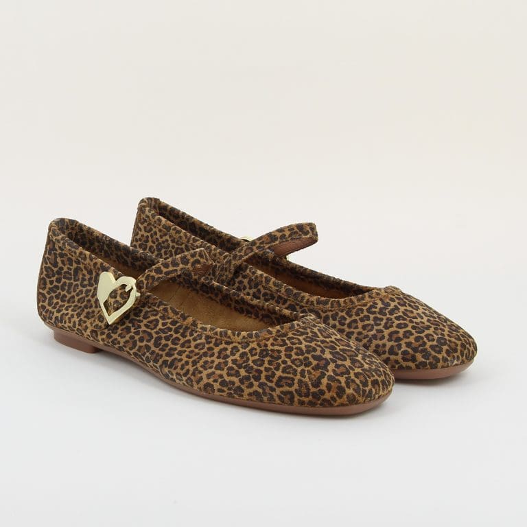 ballerine hamor e26 léopard Reqins