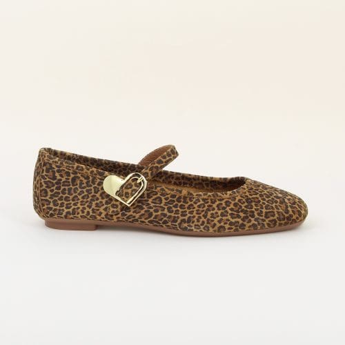 ballerine hamor e26 léopard Reqins