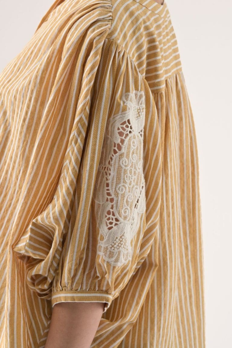 blouse adrian e26 camel orfeo - lmk