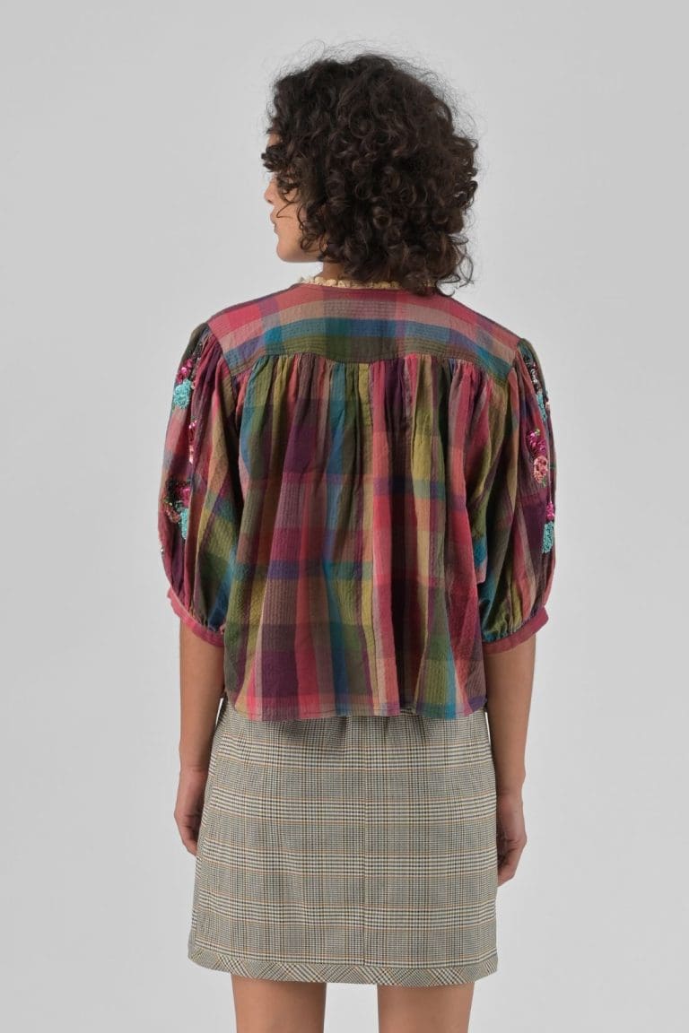 blouse mara e26 rose orfeo - lmk