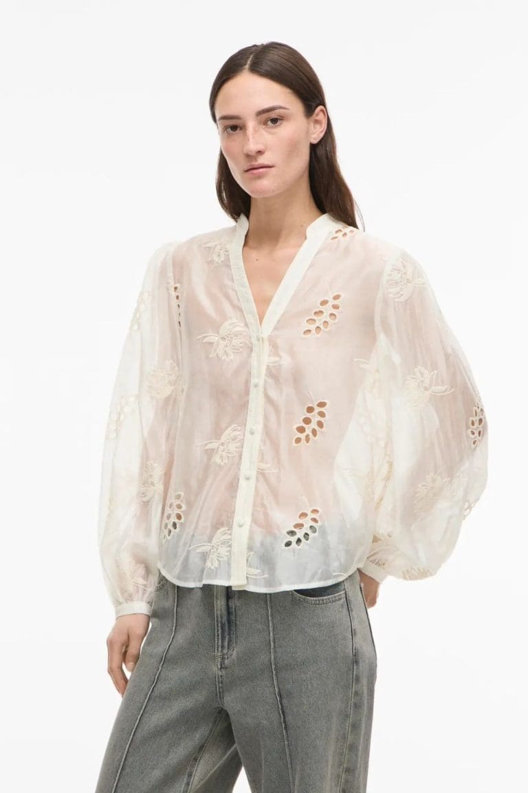 blouse roudora e26 blanc vila