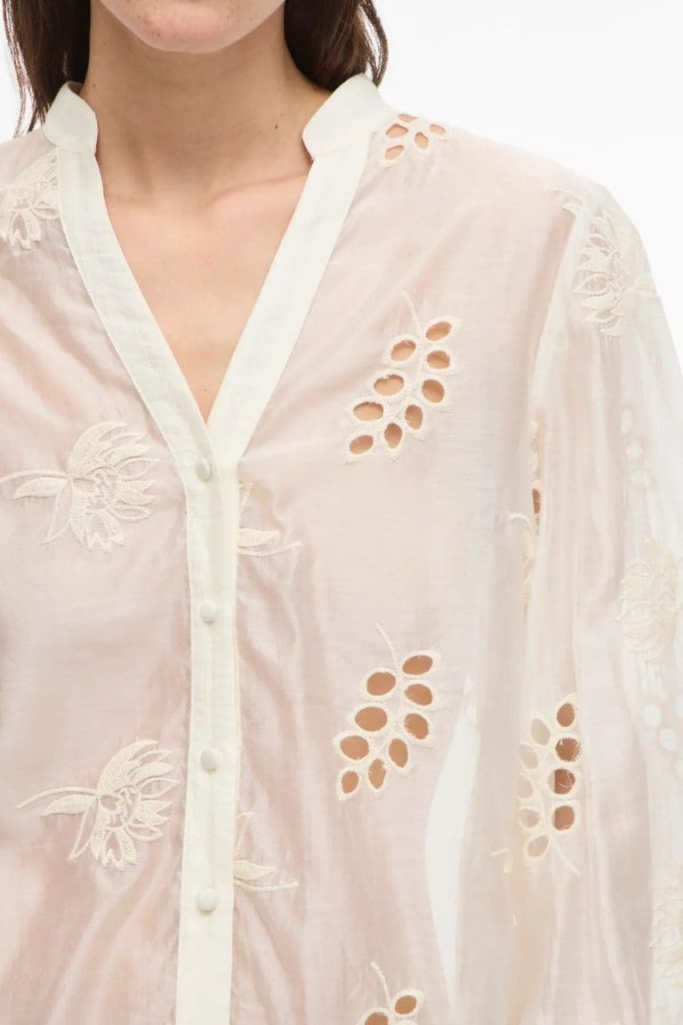 blouse roudora e26 blanc vila