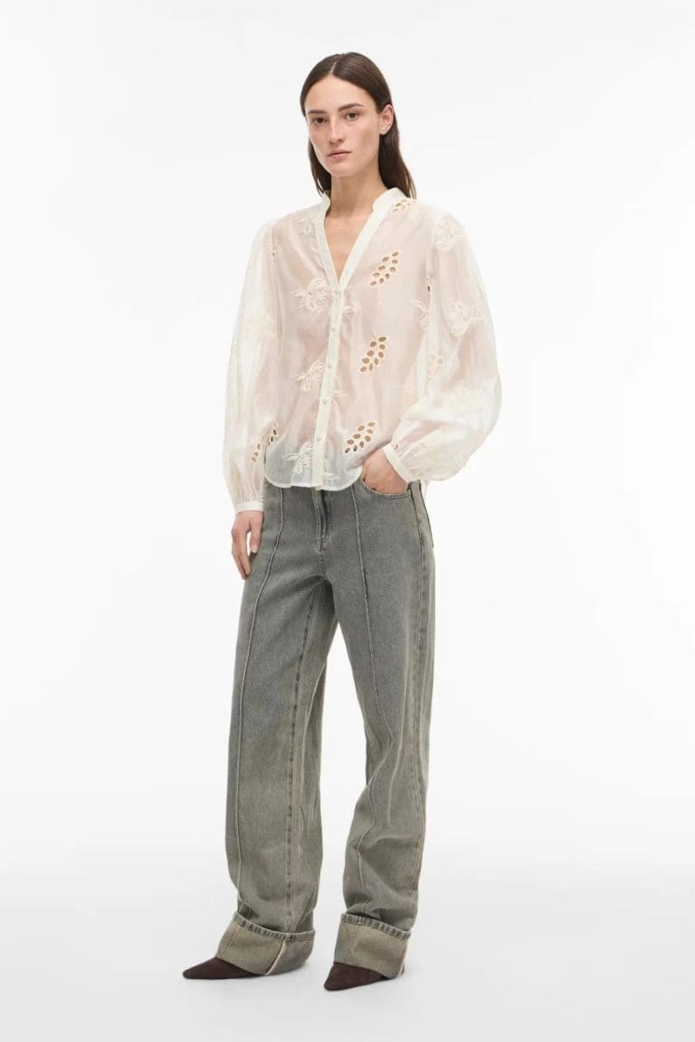 blouse roudora e26 blanc vila