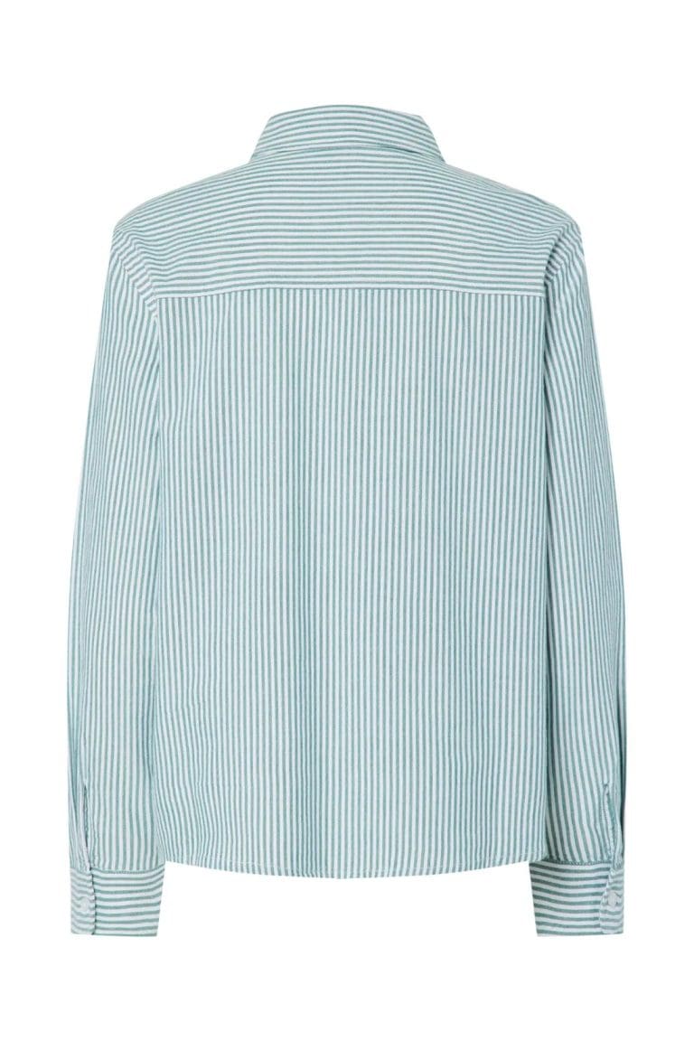 chemise pcirene vert pieces