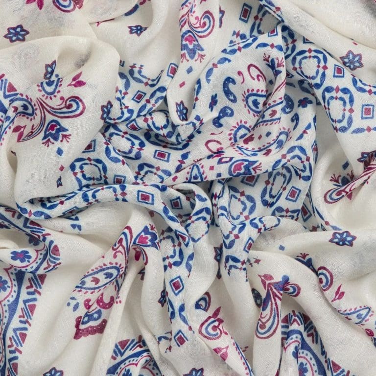 foulard pcmirandi sq blanc pieces