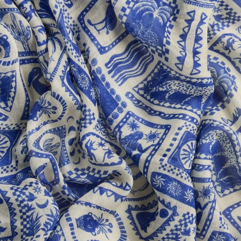 foulard pcmirandi sq bleu pieces