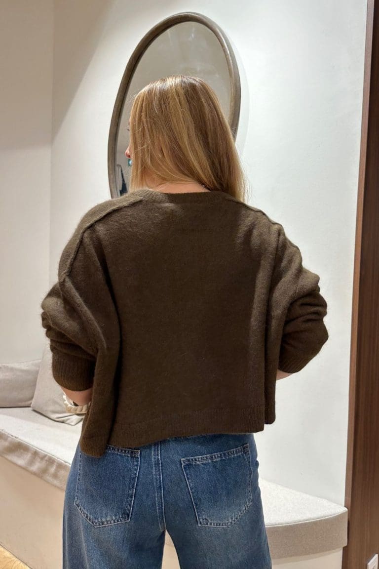 gilet azmara e26 marron orfeo - lmk