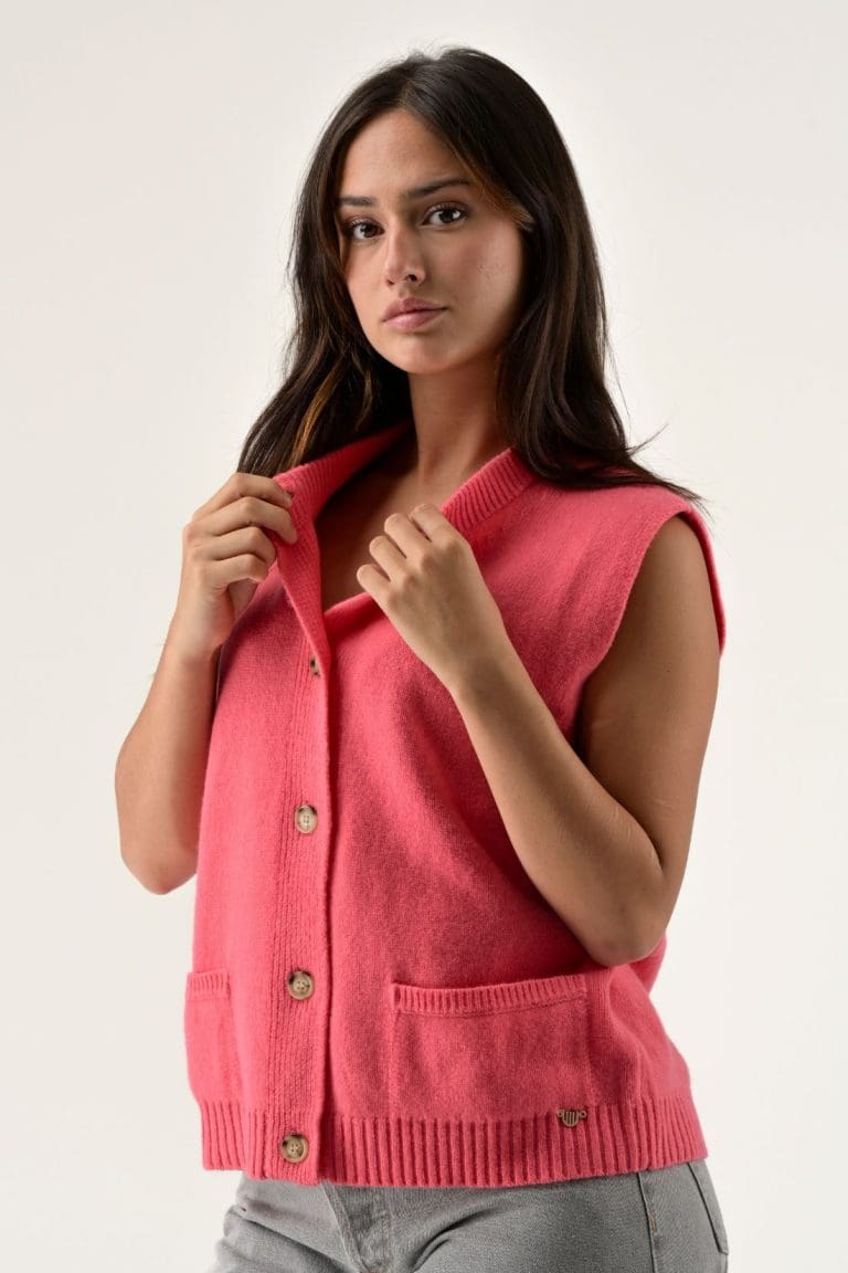 gilet matt e26 rose orfeo - lmk