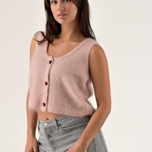 gilet oriane e26 rose Orfeo - lmk