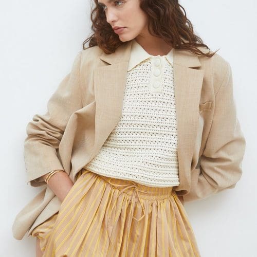 jupe florid e26 camel suncoo