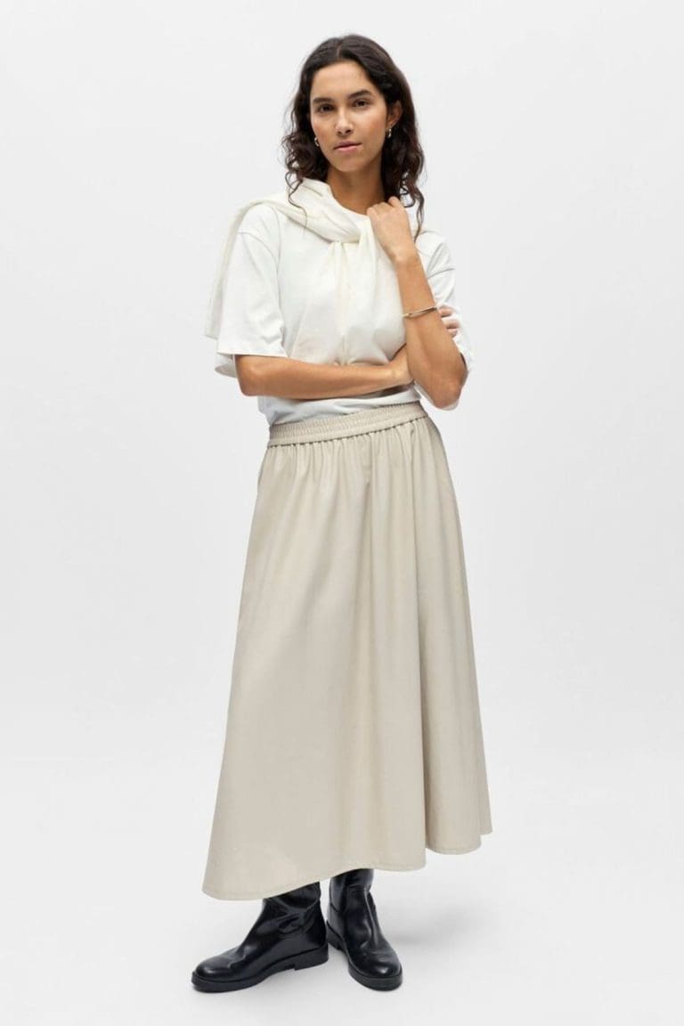 jupe objemery e26 beige object