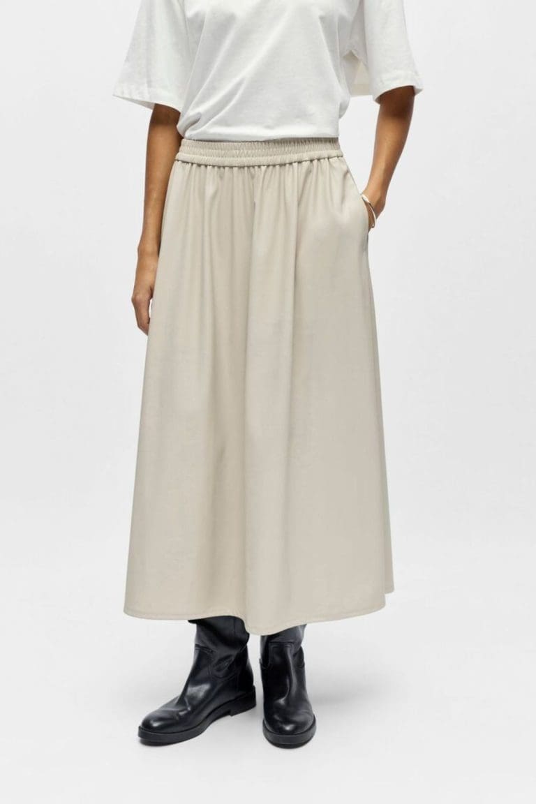 jupe objemery e26 beige object