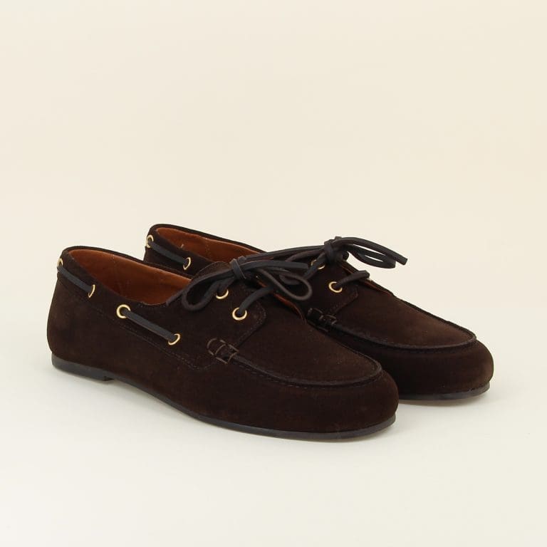 mocassin chloe e26 marron Maison Toufet