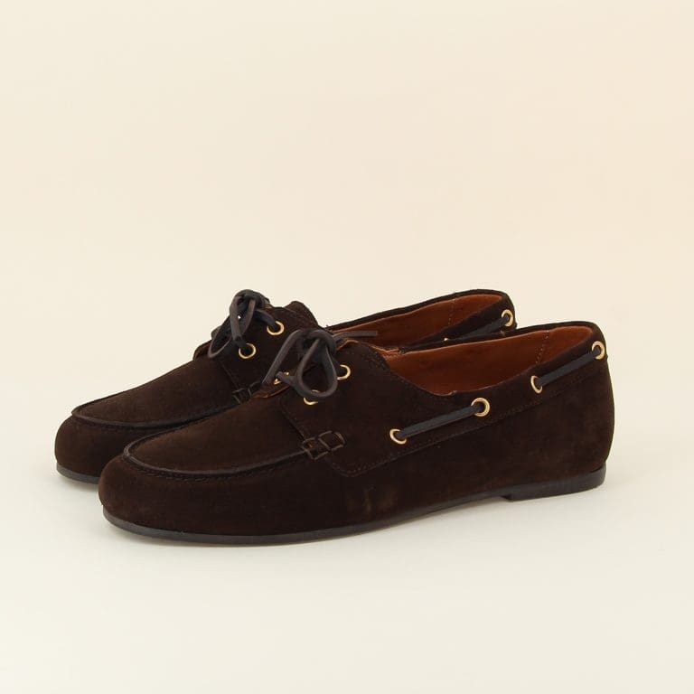 mocassin chloe e26 marron Maison Toufet