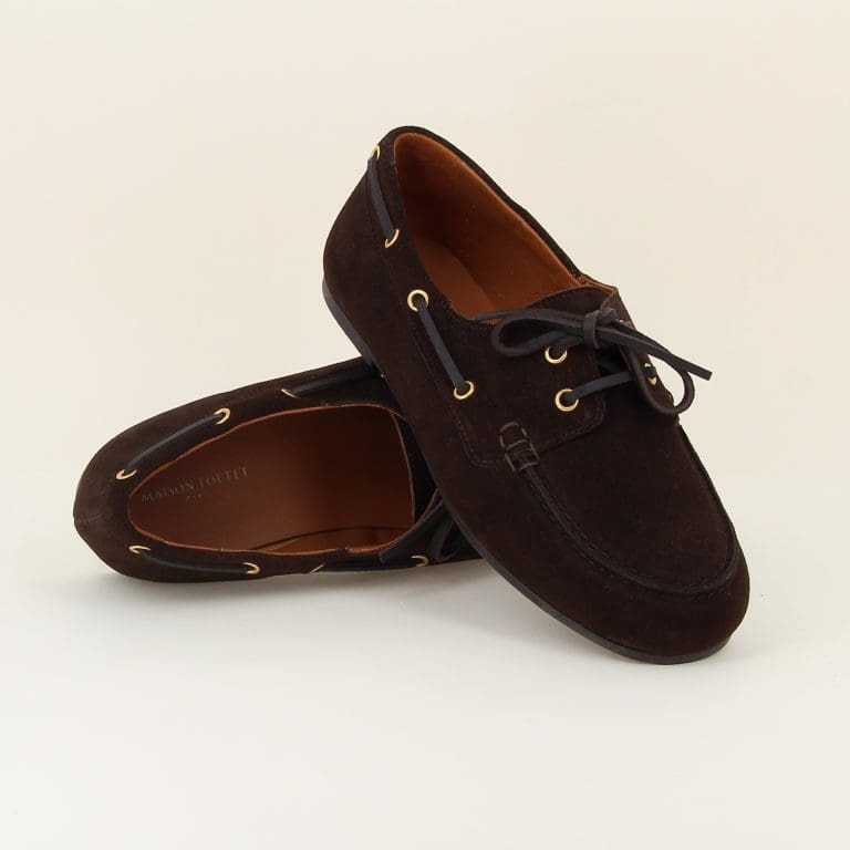 mocassin chloe e26 marron Maison Toufet