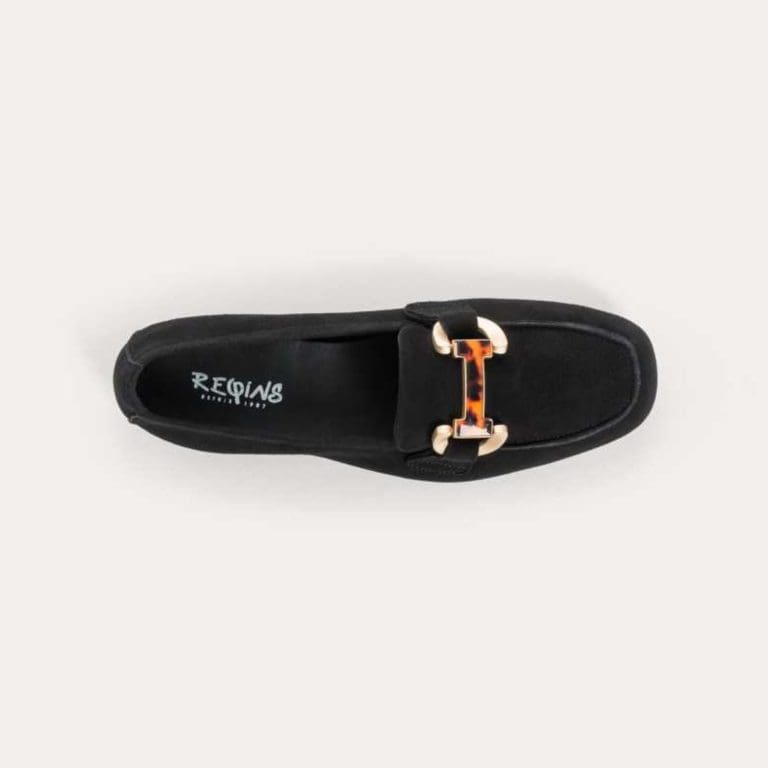 mocassin hevano noir Reqins