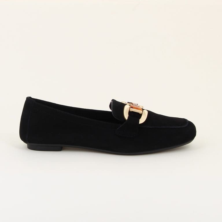 mocassin hevano noir Reqins