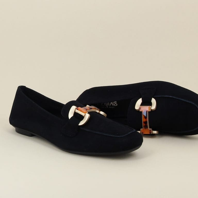 mocassin hevano noir Reqins