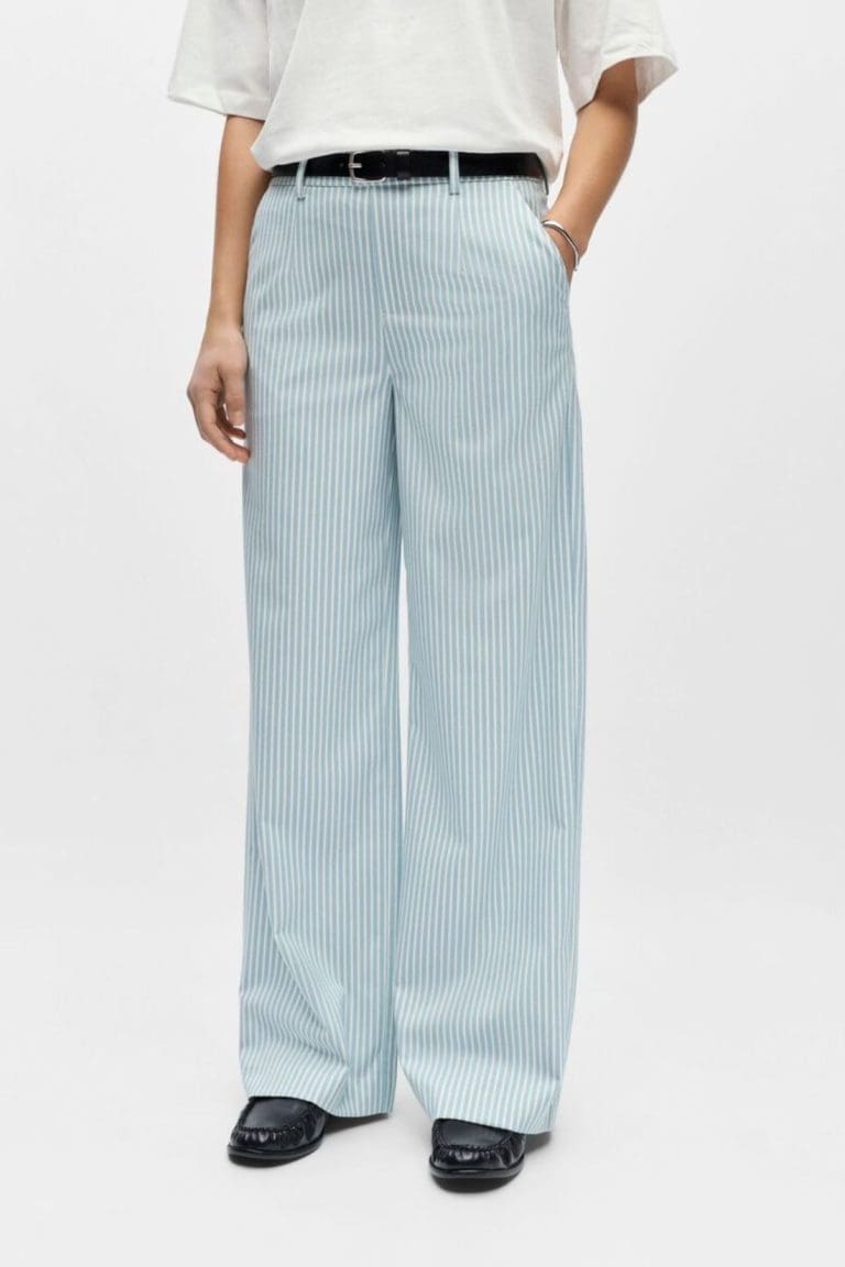 pantalon objlisa e26 bleu ciel object