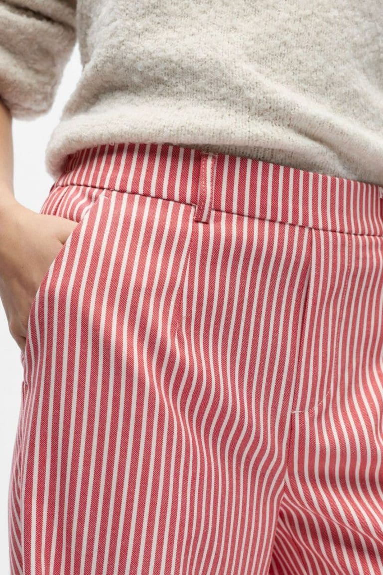 pantalon objlisa e26 rouge object