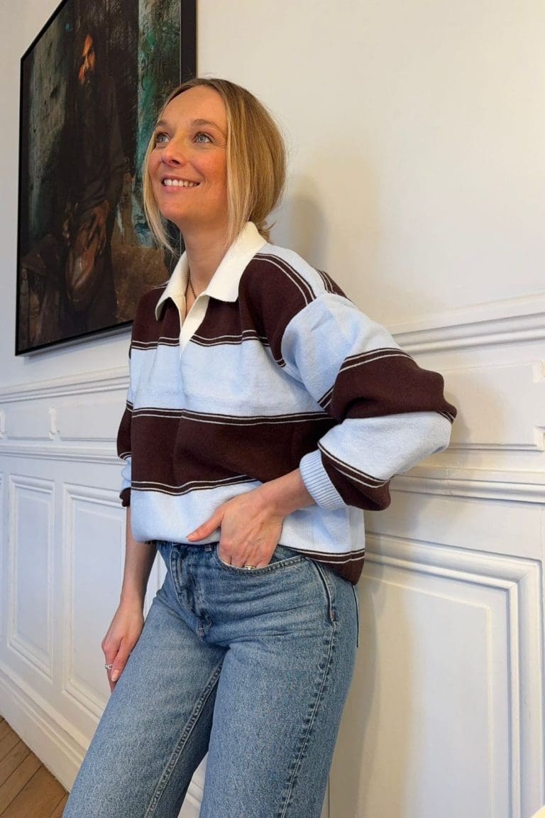 polo simon e26 marron outremesure