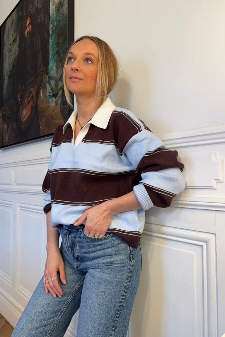 polo simon e26 marron outremesure