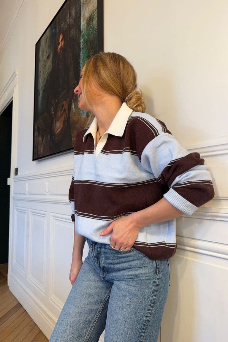 polo simon e26 marron outremesure