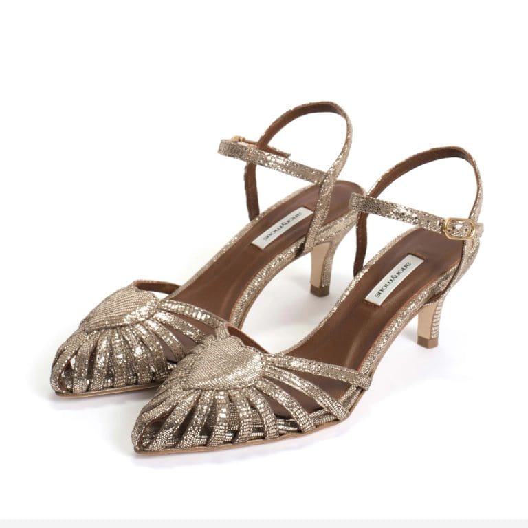 sandale keesha 55 doré anonymous copenhagen