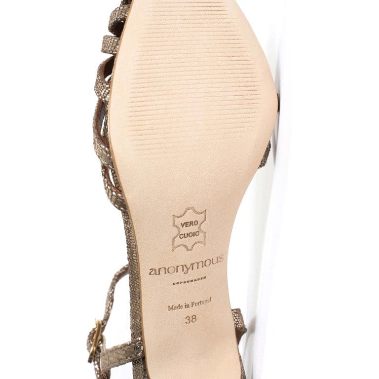 sandale keesha 55 doré anonymous copenhagen