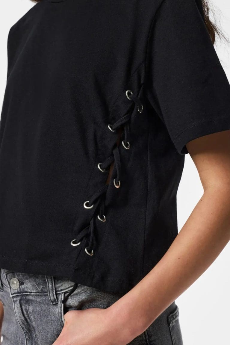 tshirt pcfenja e26 noir Pieces