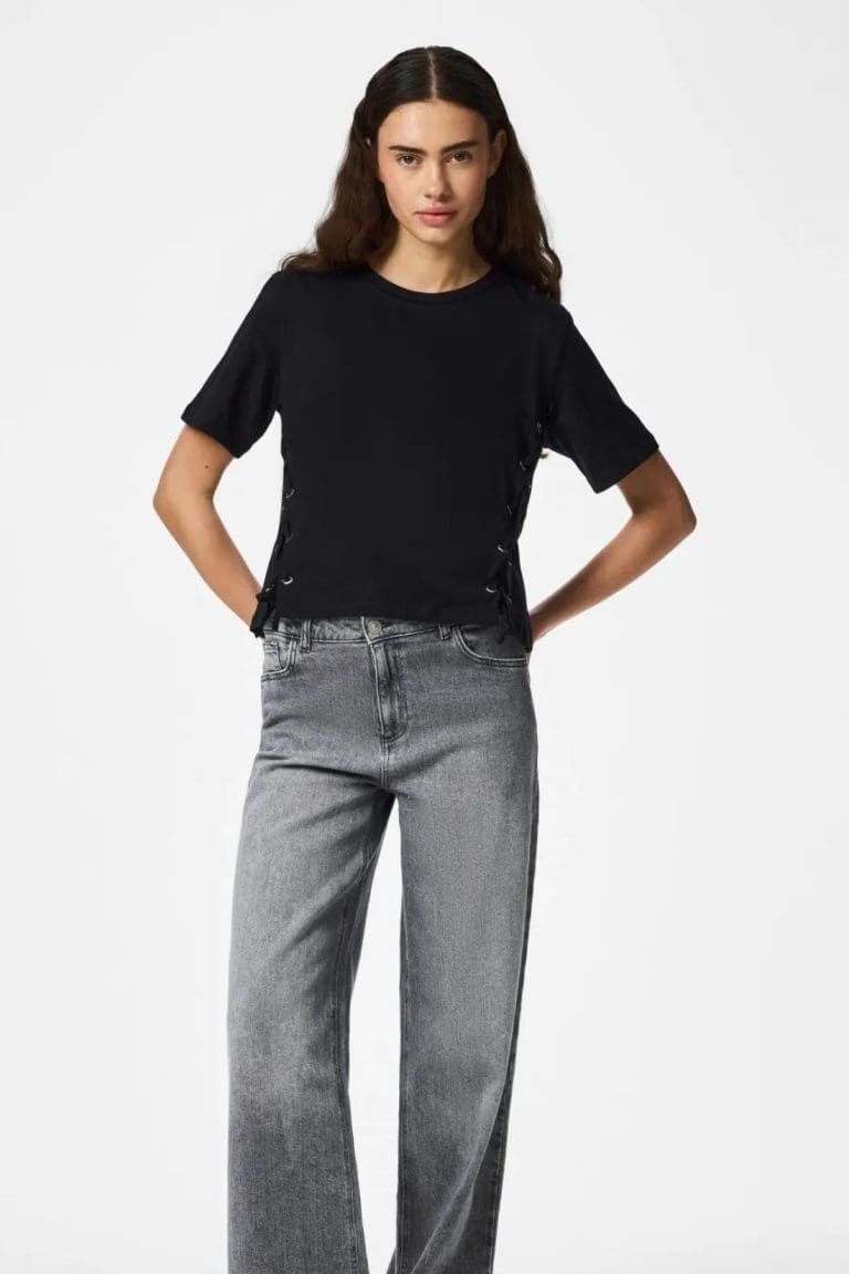 tshirt pcfenja e26 noir Pieces